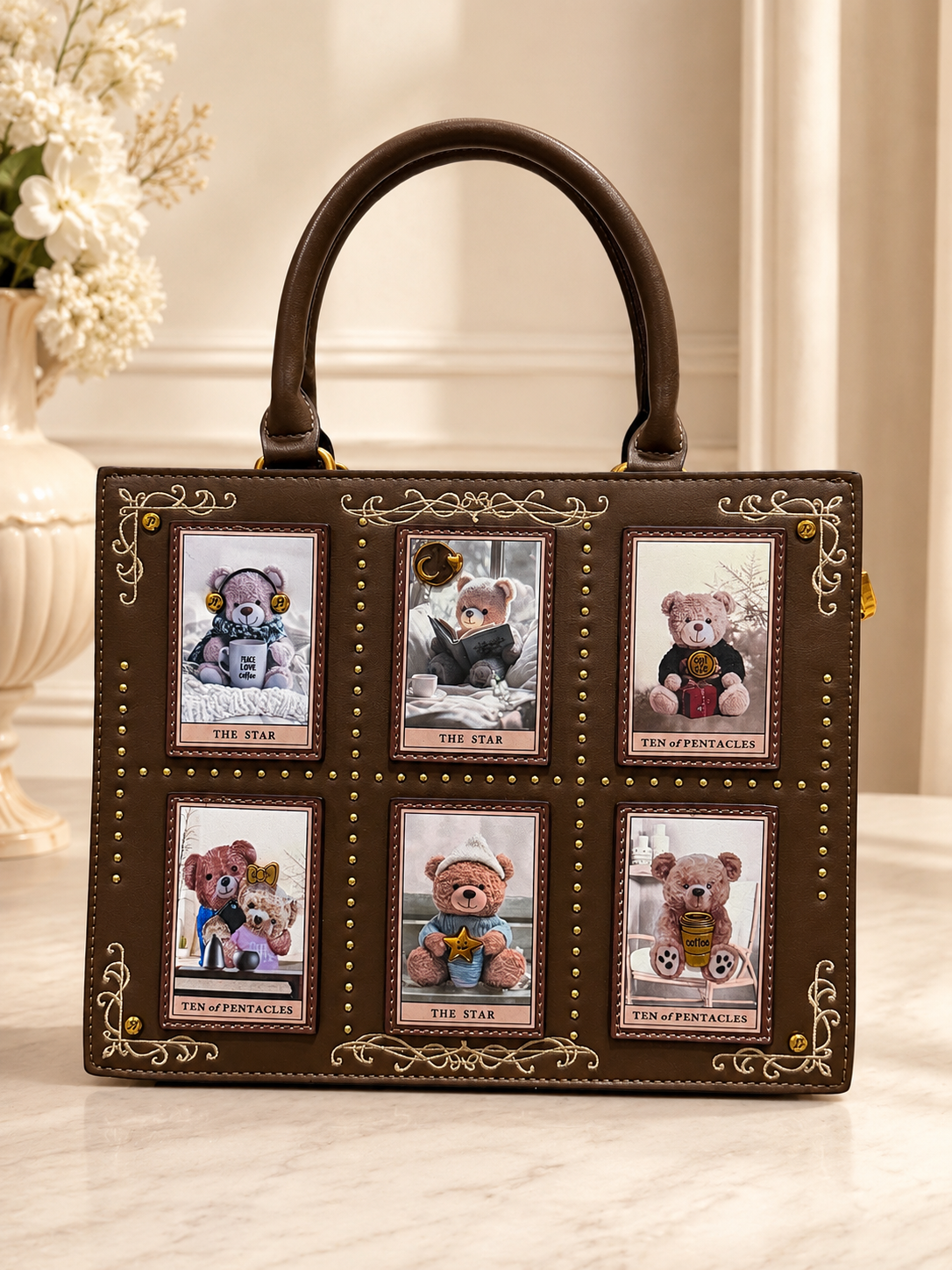 The Whimsical Tarot Bear Handbag