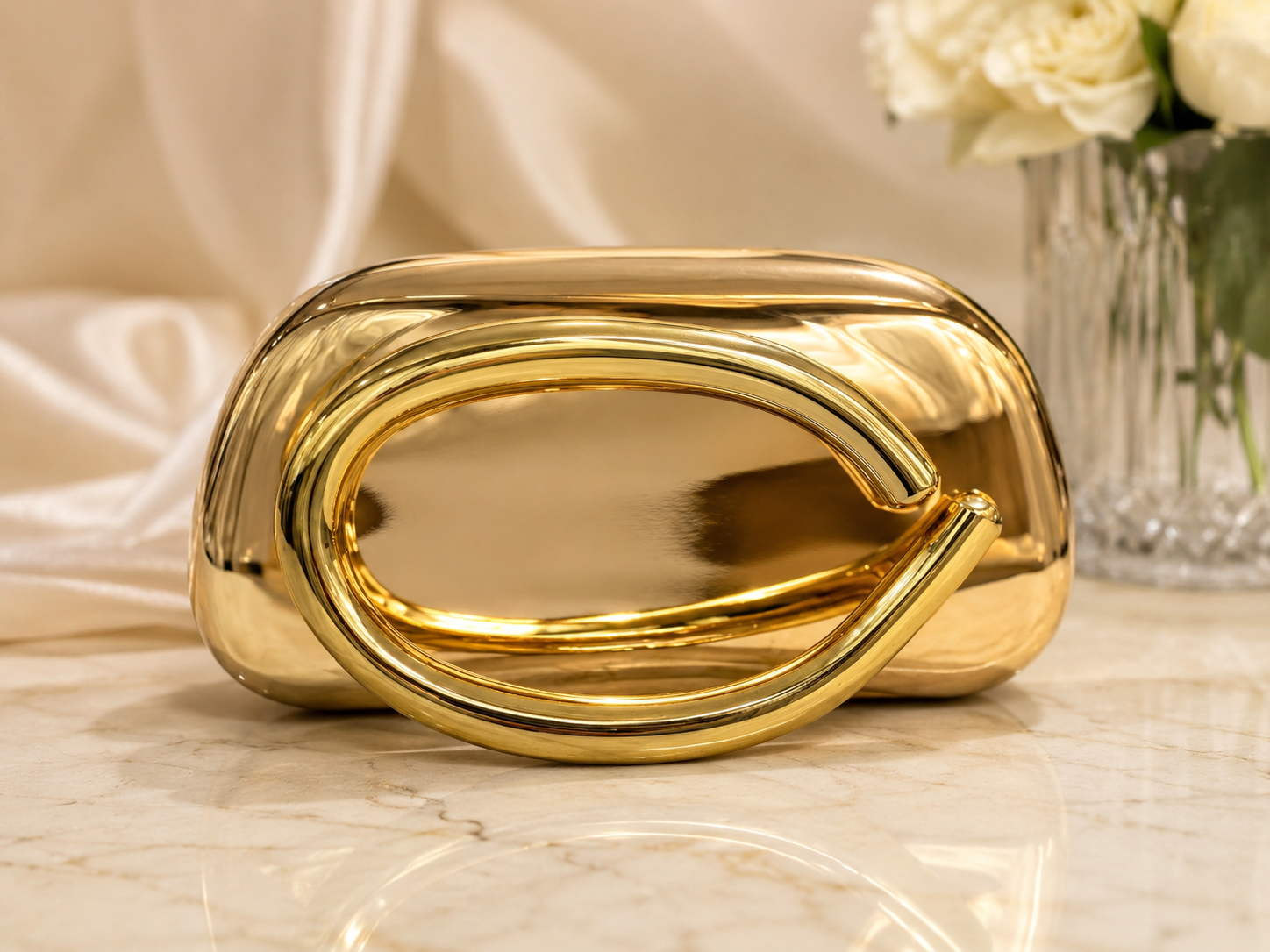 Mirror Gold Clutch