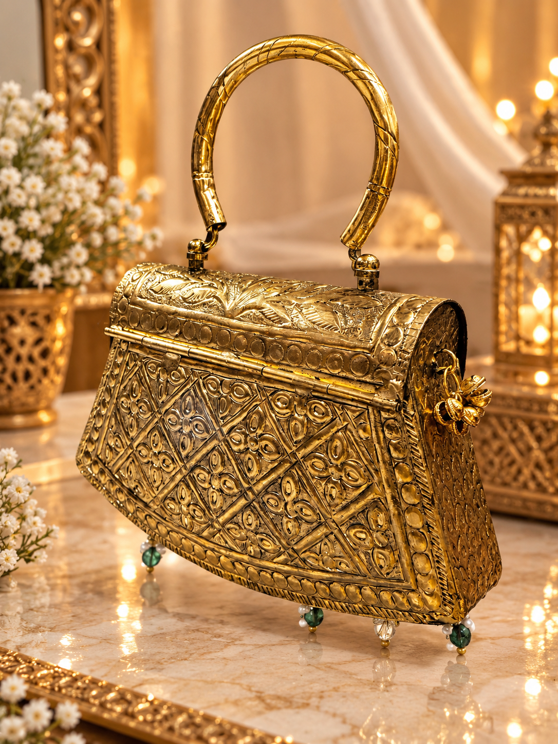 Emerald Heritage Royale Handbag