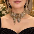 Regal Peacock Elegance Choker Set