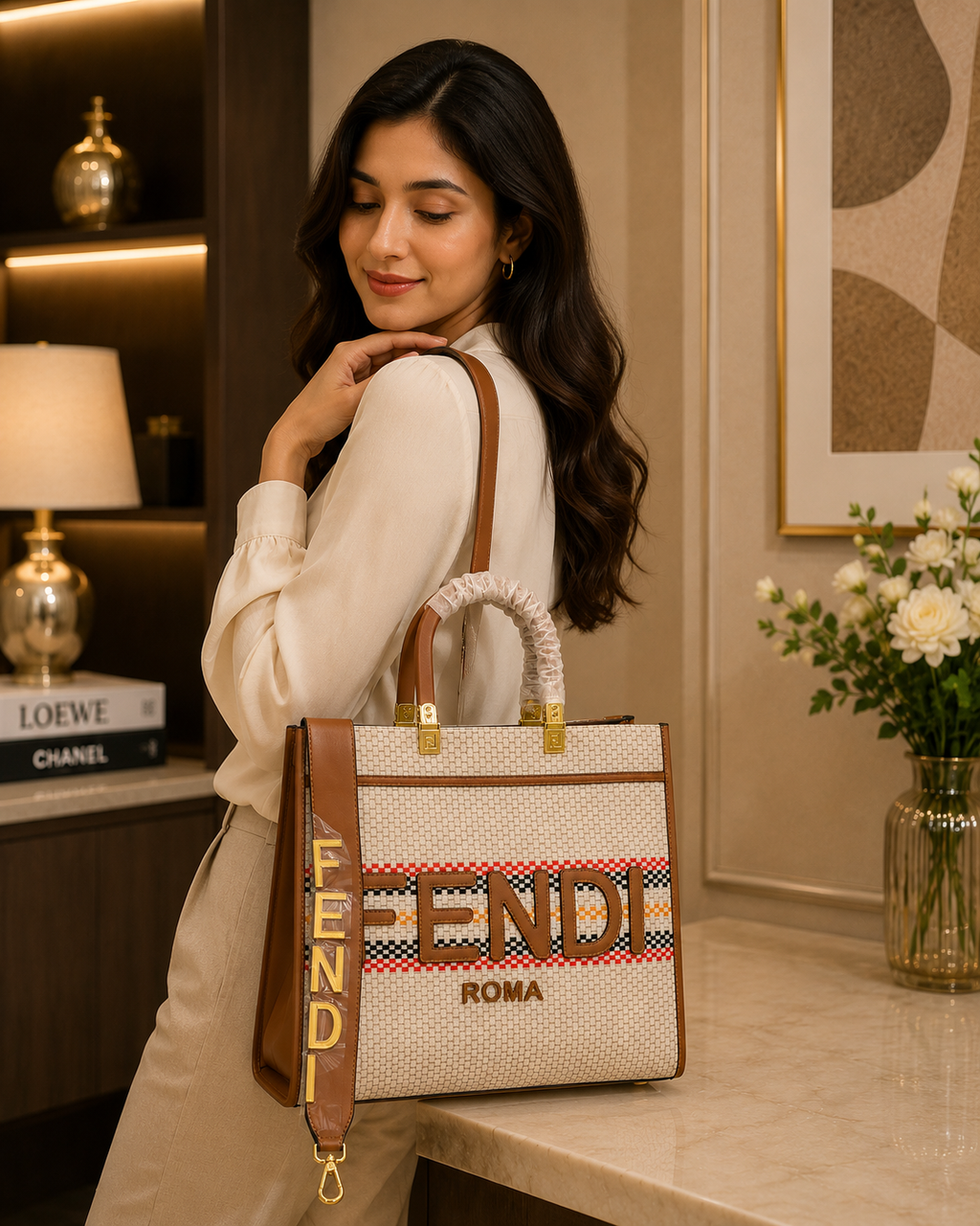 Fendi Roma Tote bag