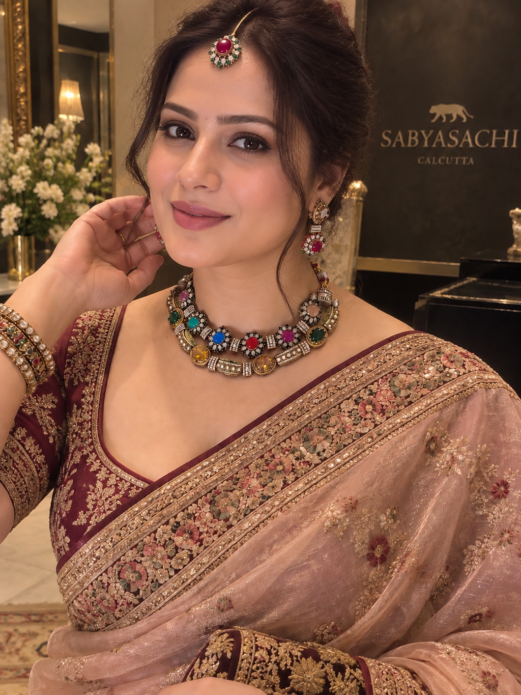 Rajsi Rang Mahal Necklace Set