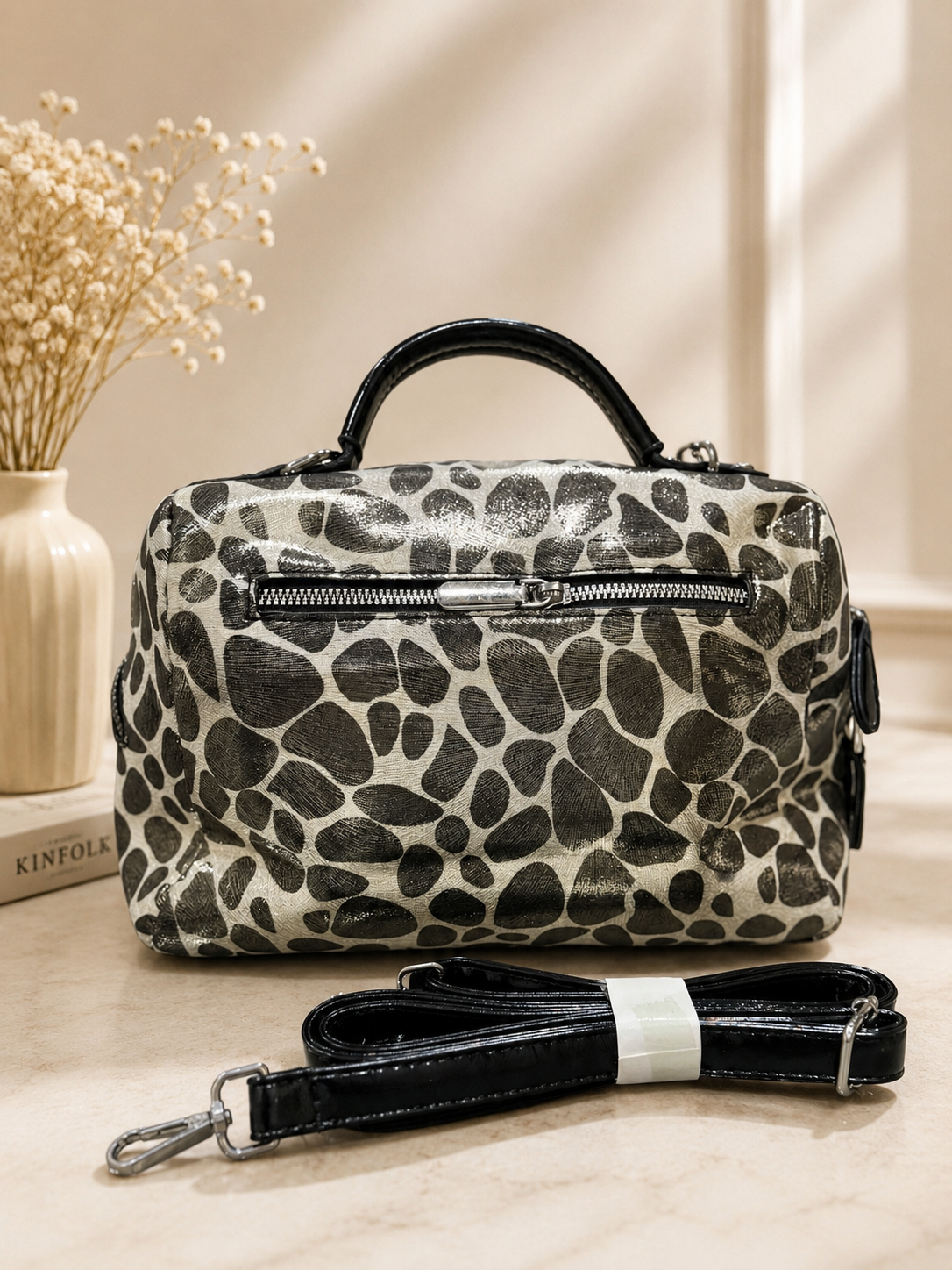 Crystal safari hand/sling bag