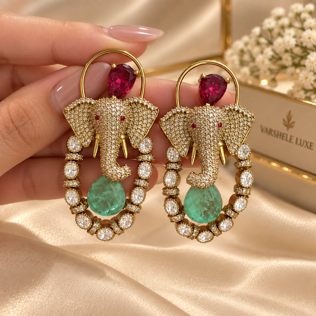 Imperial Gajraj Necklace Set