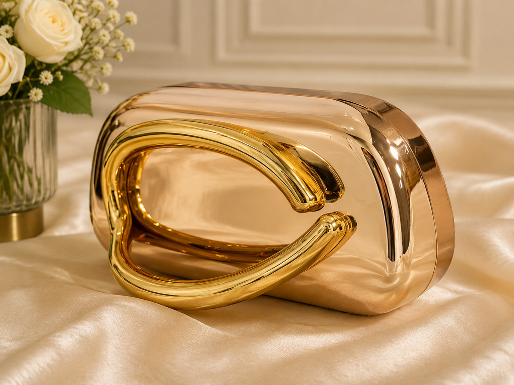 Mirror Gold Clutch