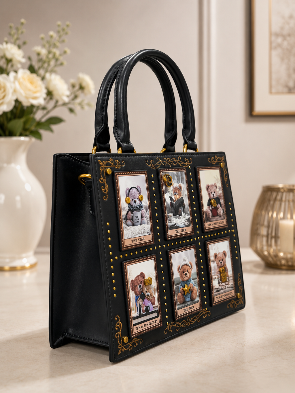 Teddy Tarot Tote Bag