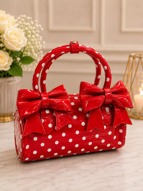 Cherry Charm Bow Handbag