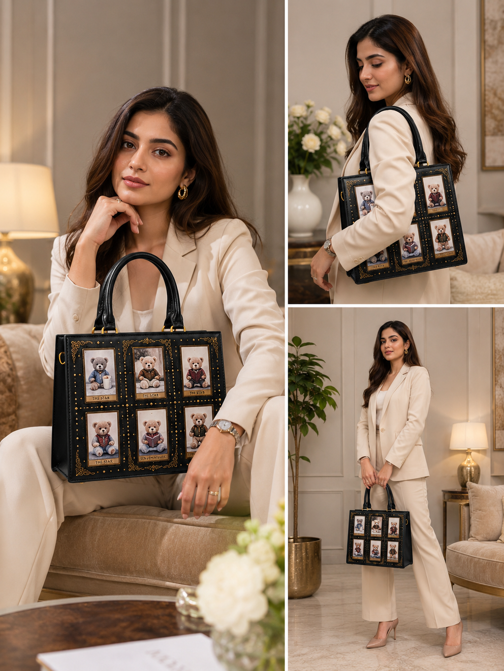 Teddy Tarot Tote Bag