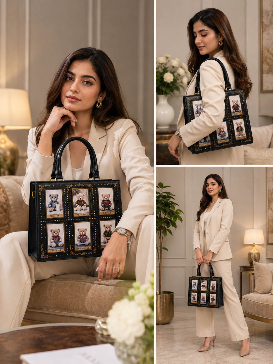 Teddy Tarot Tote Bag