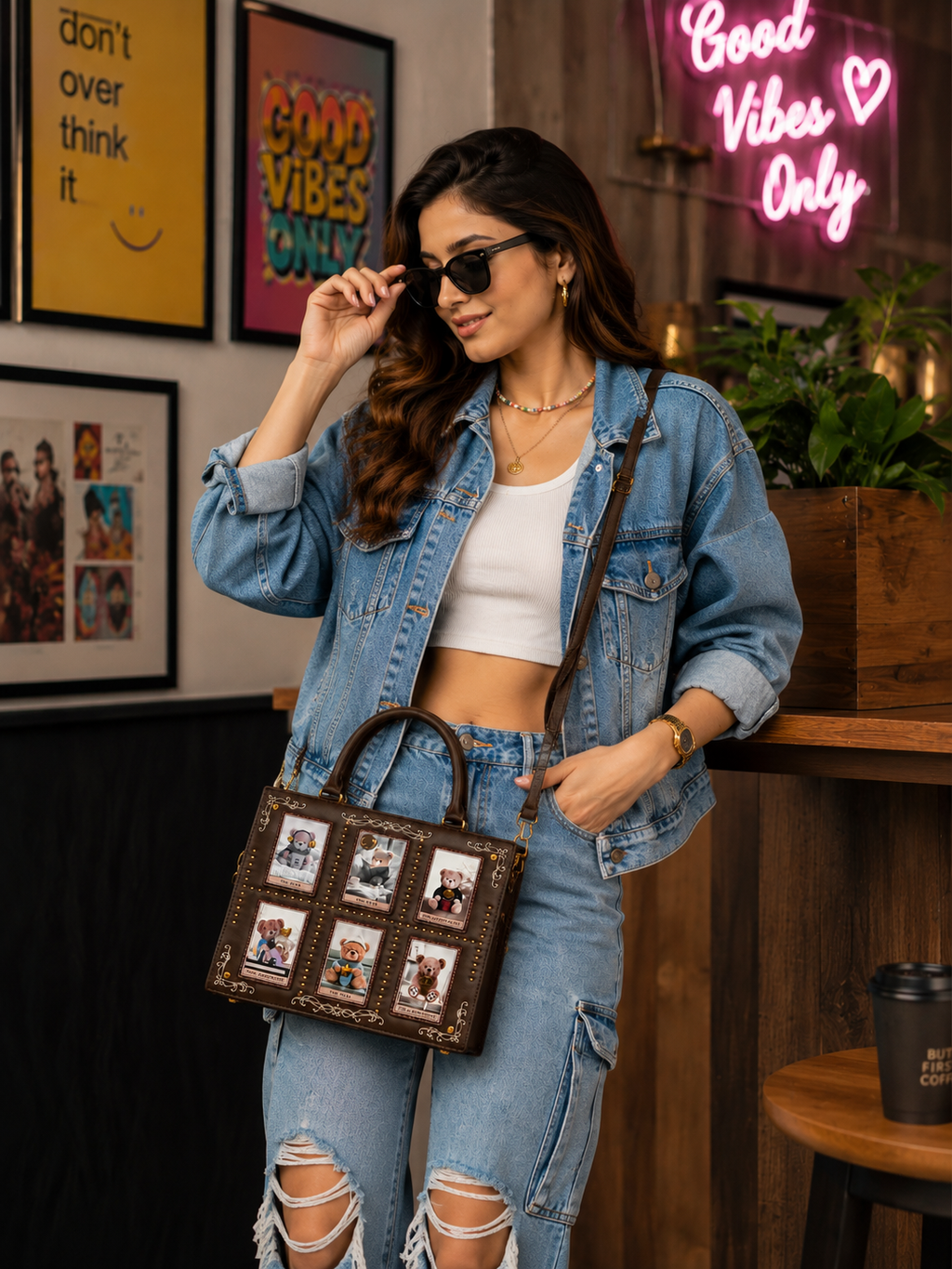 The Whimsical Tarot Bear Handbag