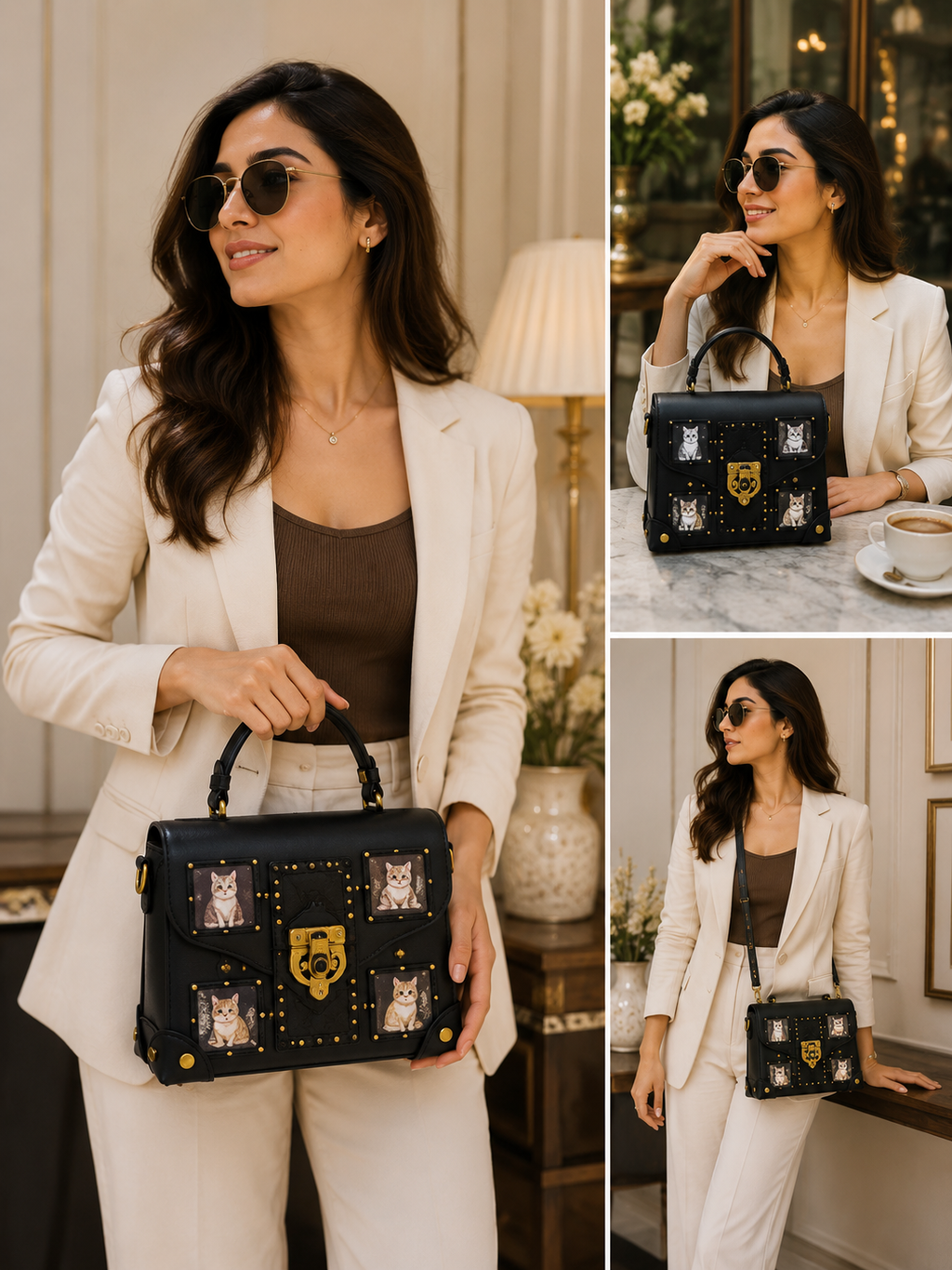Noir Heritage Satchel
