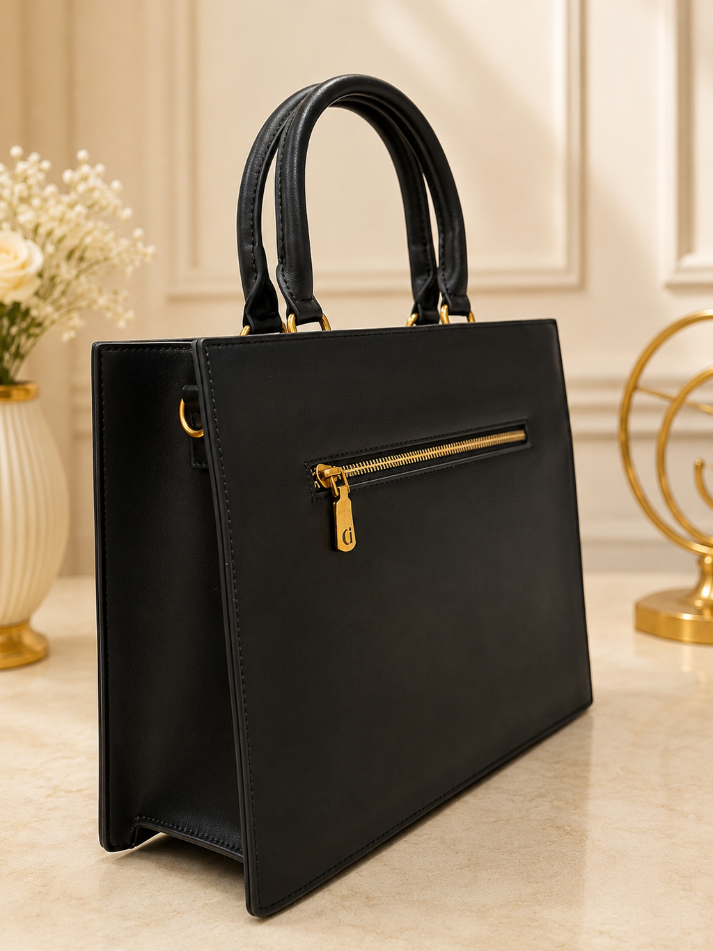 Black Mystic Tarot Tote Bag
