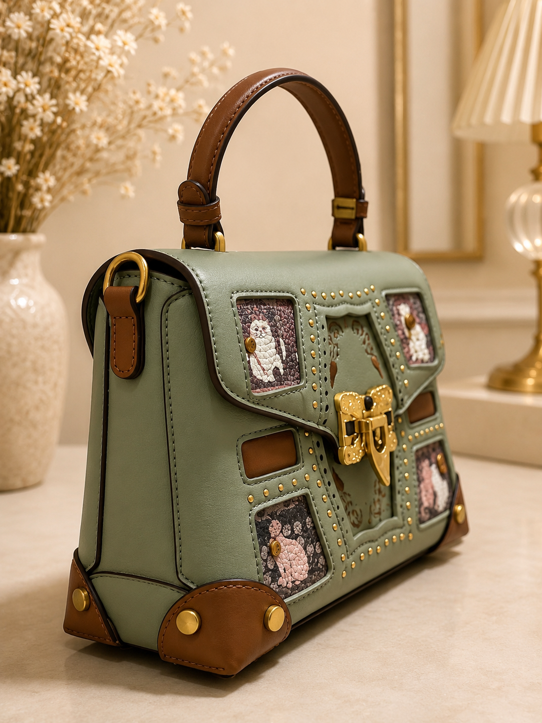 Sage Heritage Satchel