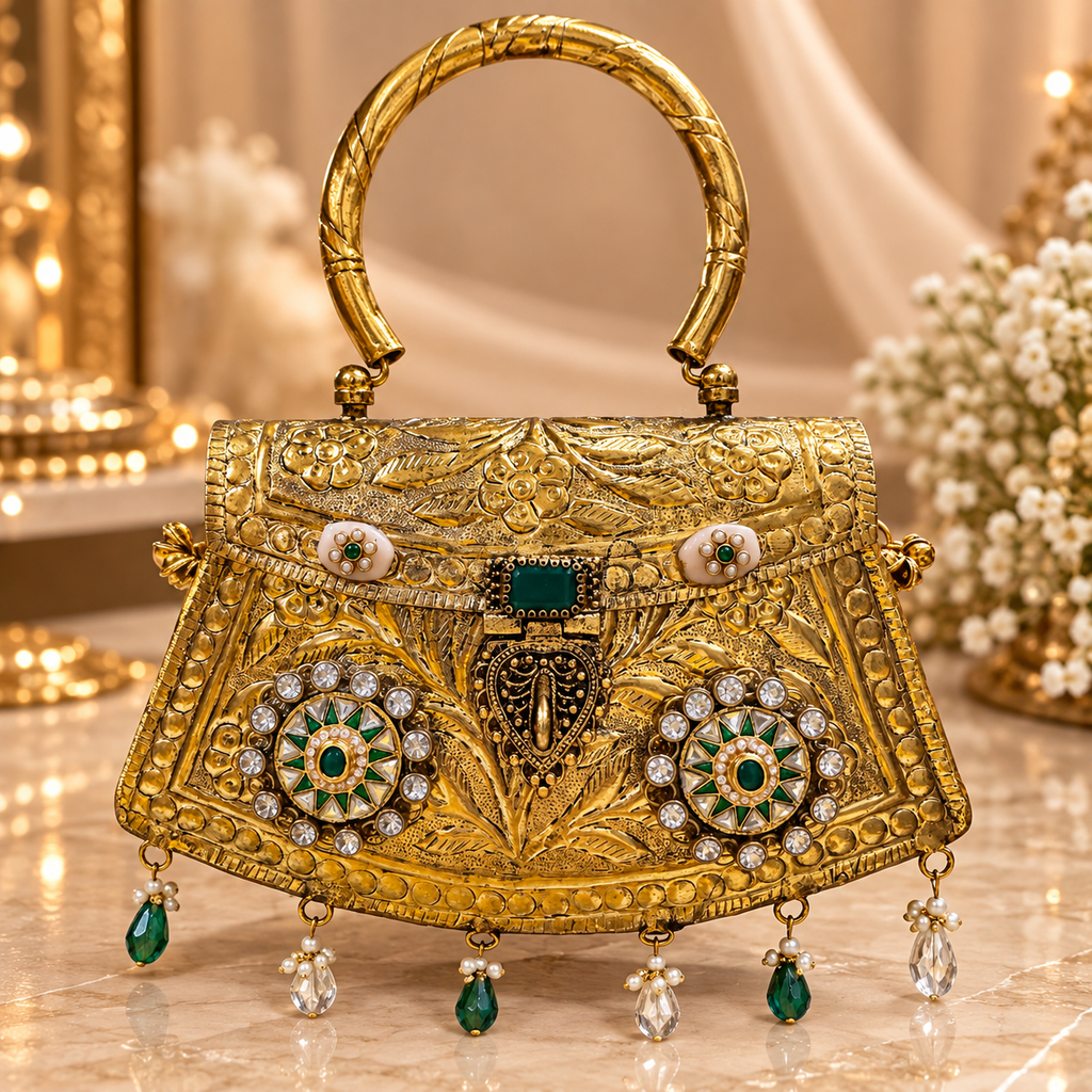 Emerald Heritage Royale Handbag
