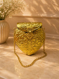 Gold metal clutch
