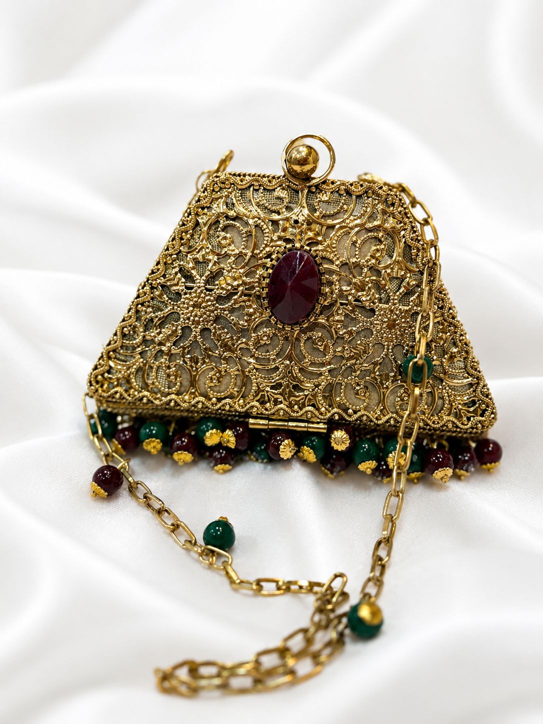Gold Metal Clutch