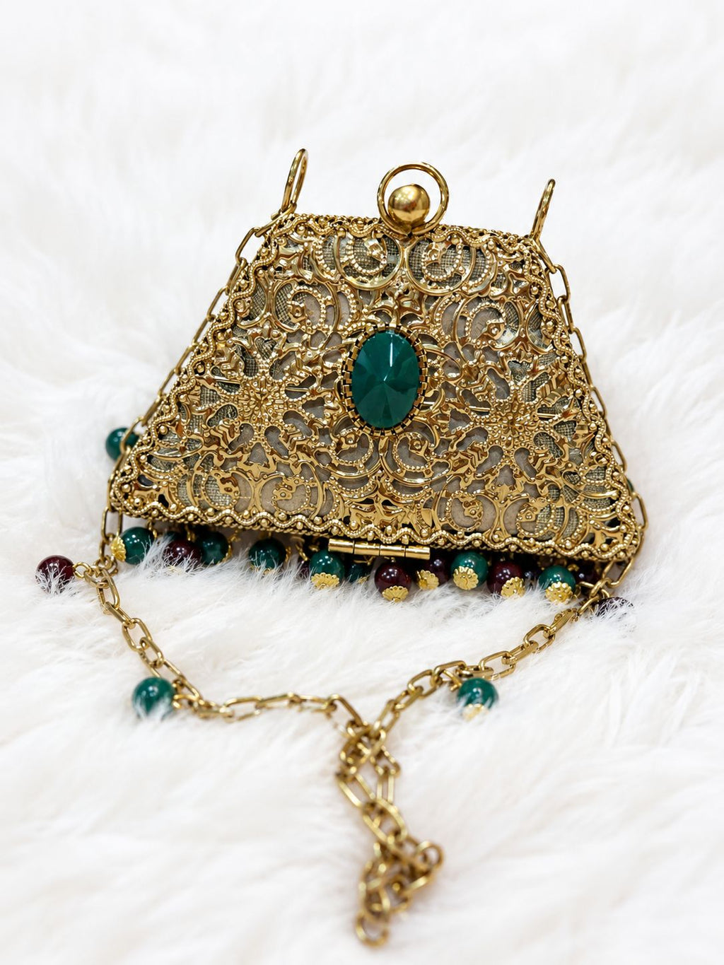 Gold Clutch Bag